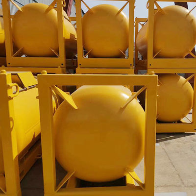 UN T21 Serbatoio portatile di stoccaggio di sostanze chimiche per liquidi piroforici 7520L 6 bar MAWP 18,2 bar Testato